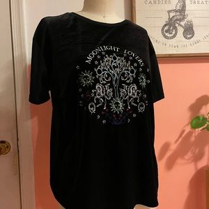 Sandro Velvet t shirt